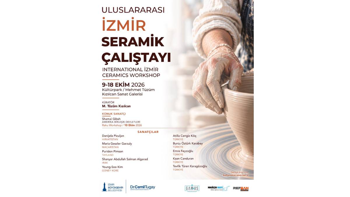 İzmir’de uluslararası seramik buluşması