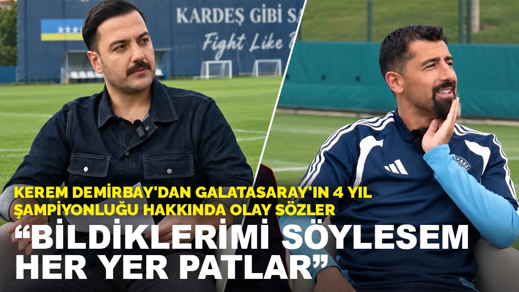 Kerem Demirbay Galatasaray'ın Şampiyonlukları Hakkında Konuştu