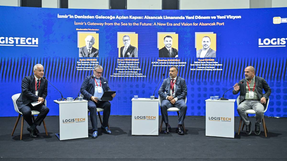 LOGISTECH’te Zengezur Koridoru ve Alsancak Limanı’nın geleceği konuşuldu