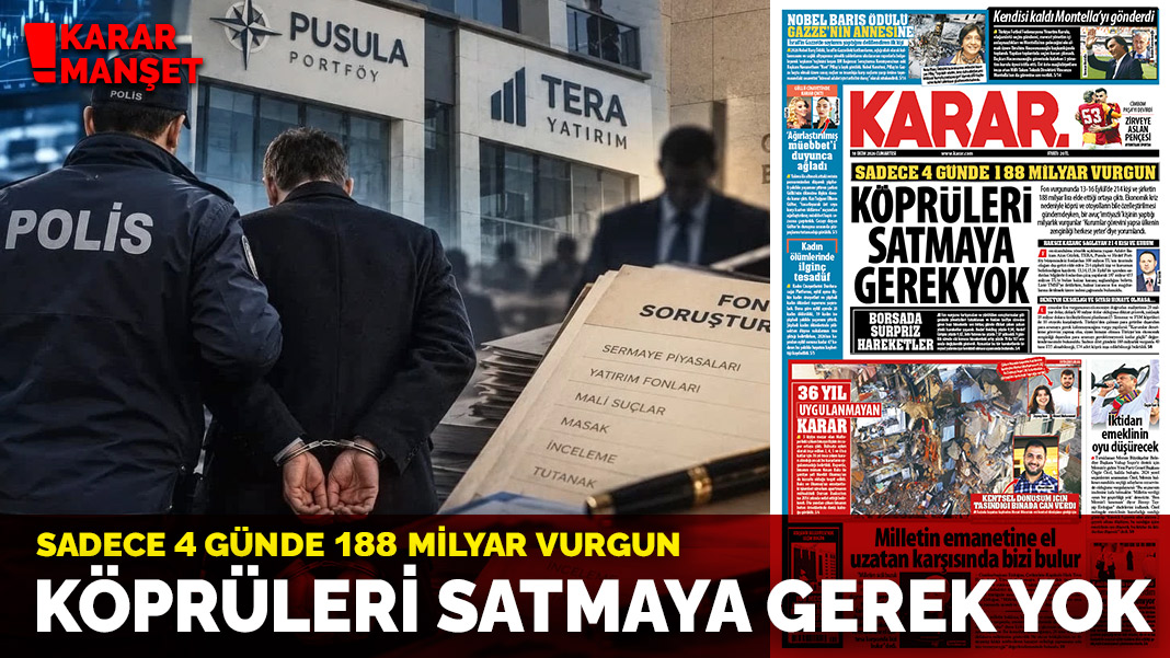 Köprüleri satmaya gerek yok