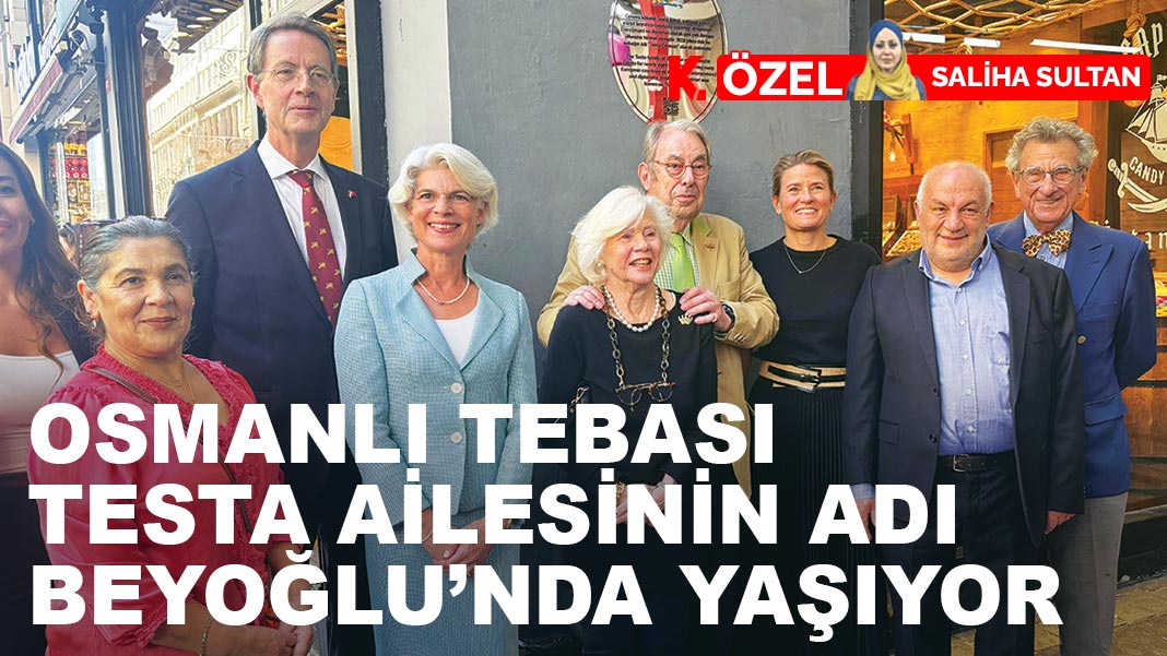 Osmanlı tebası Testa ailesinin adı Beyoğlu’nda yaşıyor