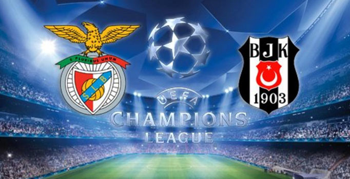 Şampiyonlar Ligi'nde Beşiktaş ve Benfica'nın ilk 11'leri belli oldu - Son dakika haberleri