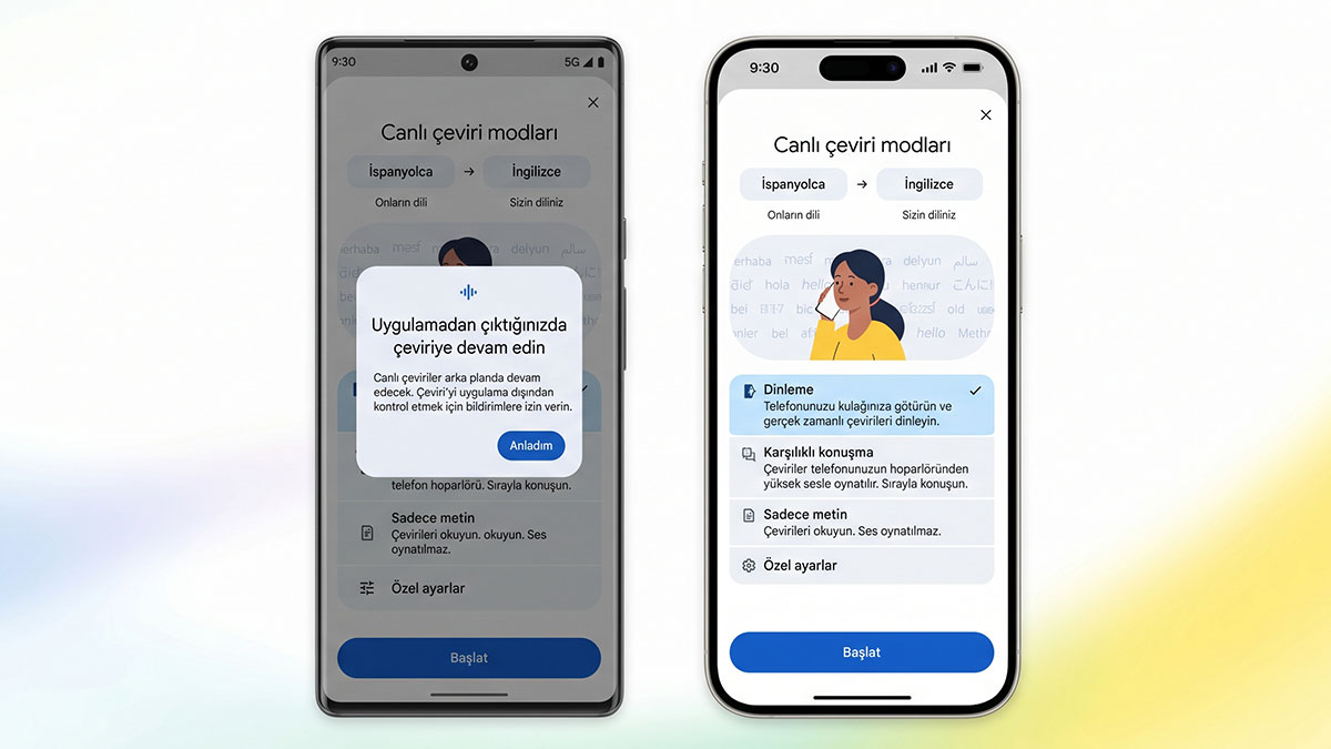 Kalabalık tur kafilelerinde özel dinleme kolaylığı: Google Translate, ahizeden canlı çeviri yapıyor