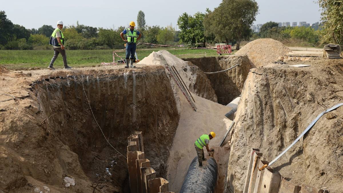 Büyükşehir'den içme suyu altyapısına güçlü takviye