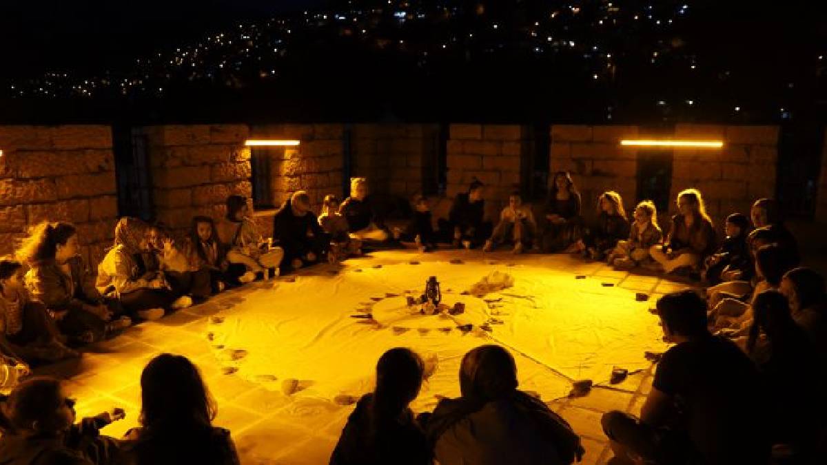 Kız çocukları Zindankapı'da sanat ve tarihle buluştu
