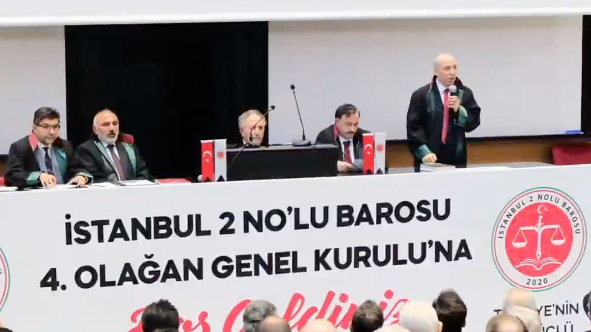 İstanbul 2 No'lu Barosu'nun paylaşımı tepki çekti: "Meslek odalarının ümmeti olmaz"