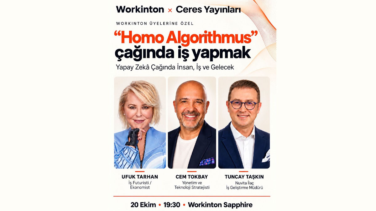 Yapay zekâ çağında insanın ve işin geleceği masaya yatırılıyor: 'Homo Algorithmus' zirvesi başlıyor