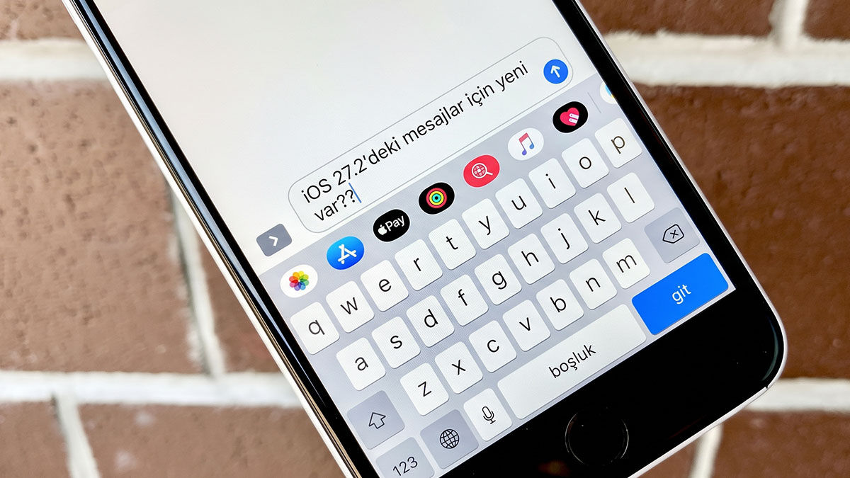Ertelenen yapay zeka özelliği geri döndü: iMessages'a dev güncelleme