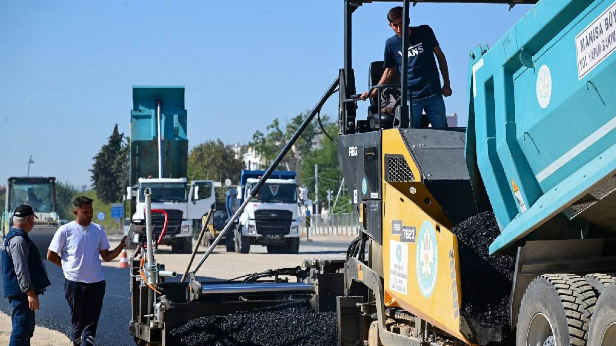 Manisa trafiğini rahatlatacak çalışmalar sürüyor