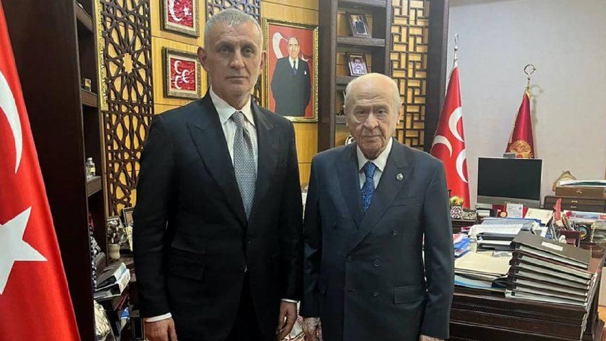 "Yalnız değilsin" demişti: Hacıosmanoğlu'ndan Bahçeli'ye ziyaret