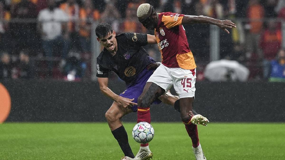Galatasaray'a Şampiyonlar Ligi'nde ağır darbe: Barcelona, RAMS Park'ta 4 golle kazandı