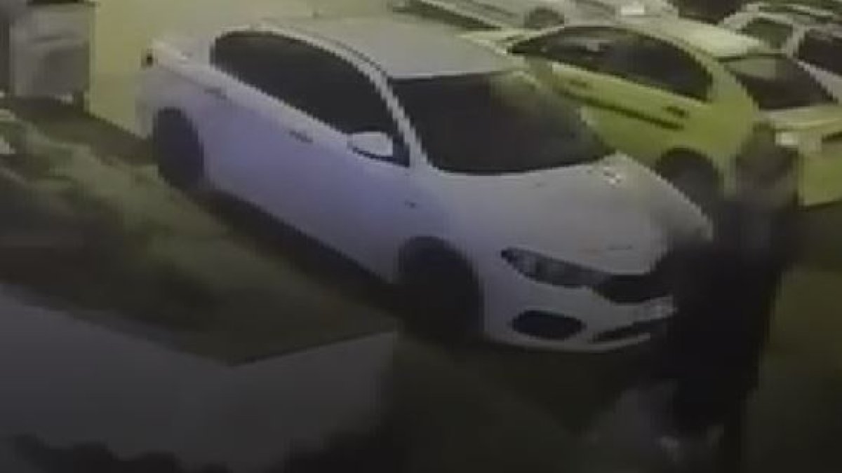 Taksici, evine bıraktığı müşteriyi vurdu: O anlar kamerada