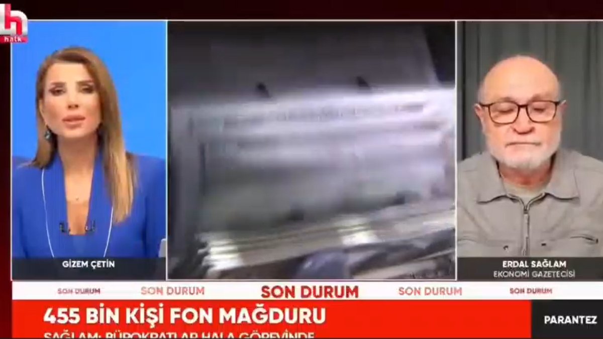 Halk TV ekranı böyle karardı: Ekranda 'fon vurgunu' konuşulurken yayın aniden kesildi