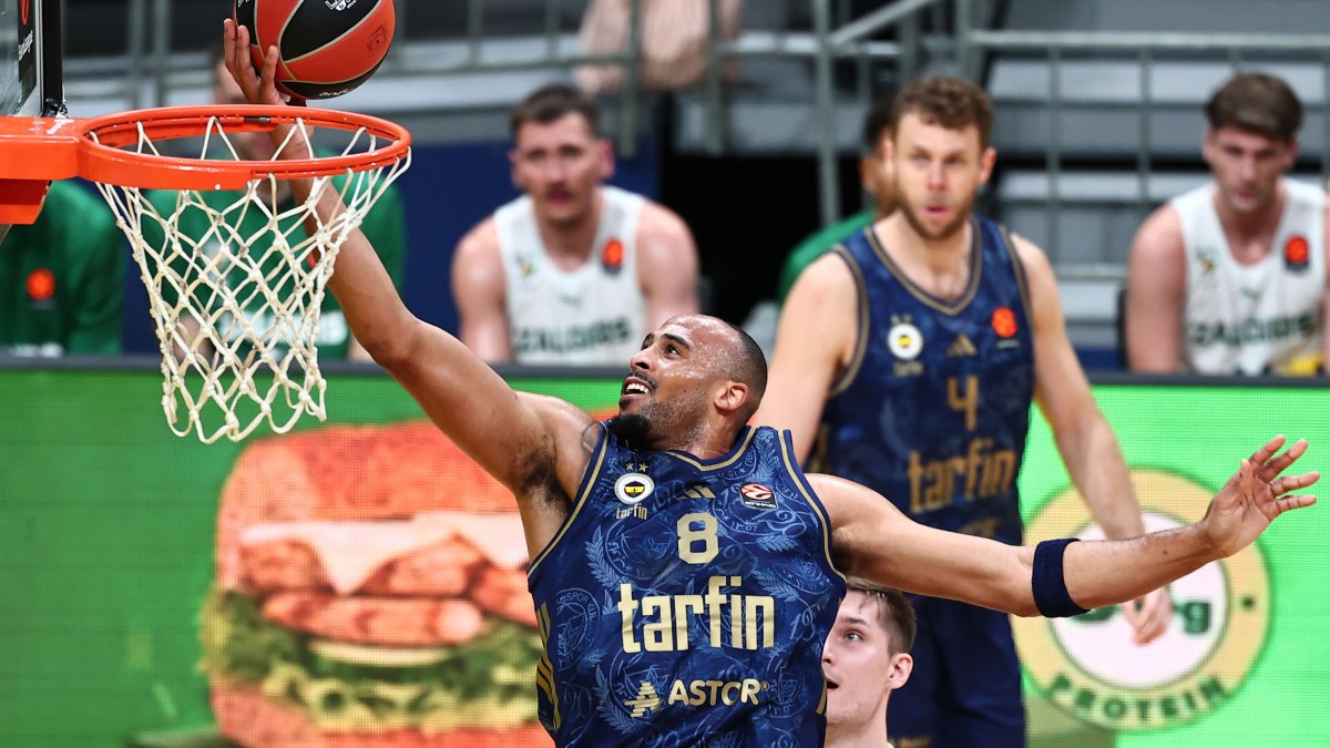 Fenerbahçe, EuroLeague'de 5'te 4 yaptı; kendi evinde Zalgiris'i 99-80 mağlup etti