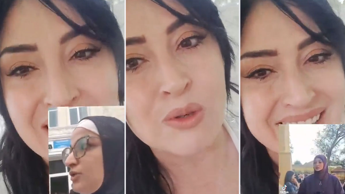 Başörtüsü yasağına isyan eden Azeri öğretmenin videosu gündem oldu: Ekmeğin mi, inancın mı diye dayatıyorlar