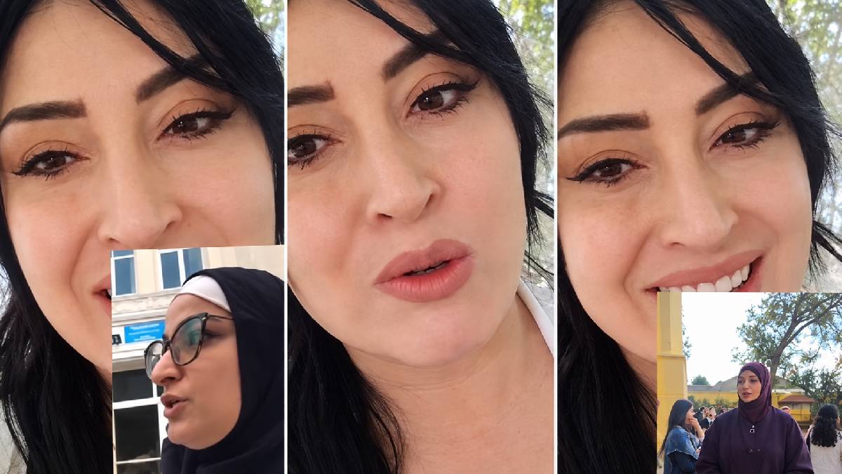 Başörtüsü yasağına isyan eden Azeri öğretmenin videosu gündem oldu: Ekmeğin mi, inancın mı diye dayatıyorlar