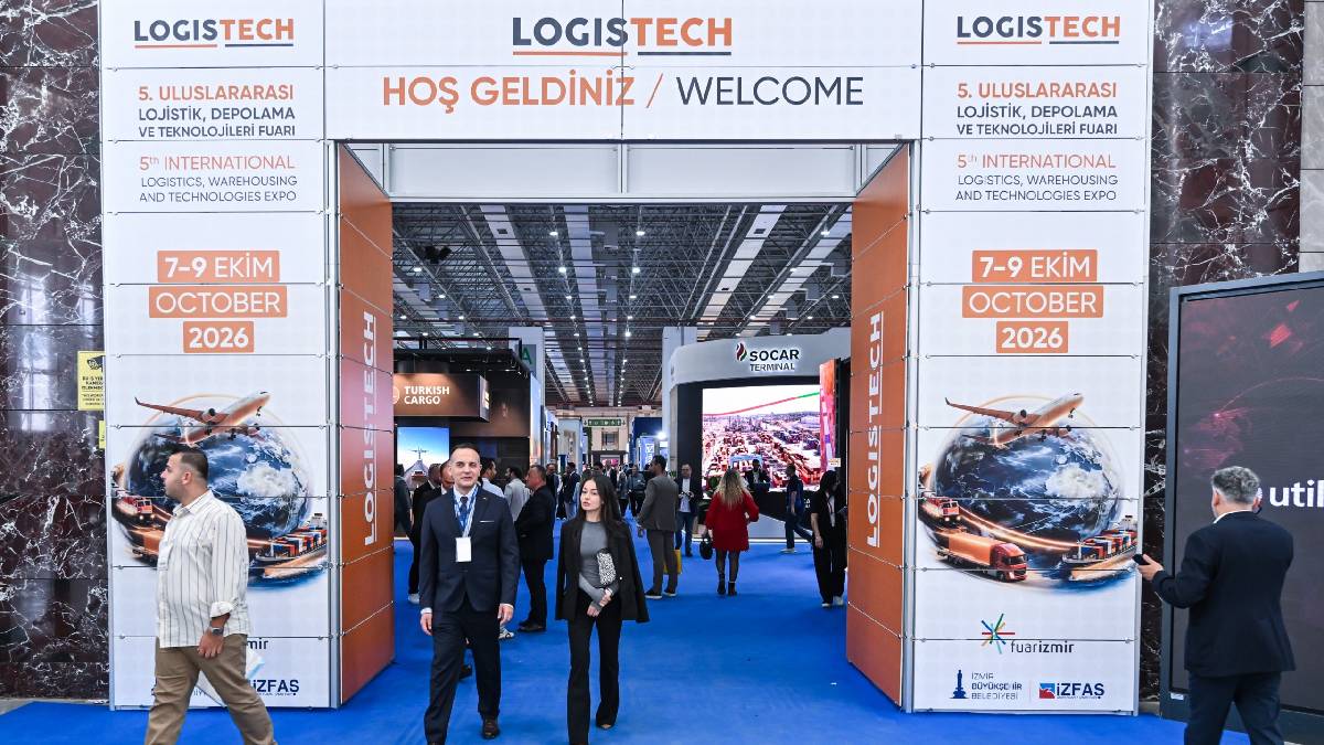 LOGISTECH, uluslararası lojistik sektörünü İzmir’de buluşturdu