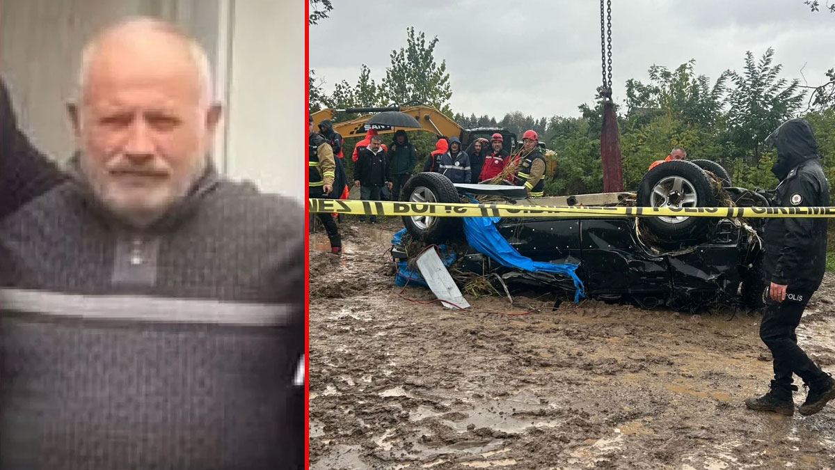Sel sularına kapılmıştı: Eski muhtarın cansız bedenine ulaşıldı
