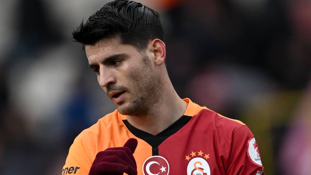 Galatasaray'ın eski golcüsü Morata aylardır gol orucunda
