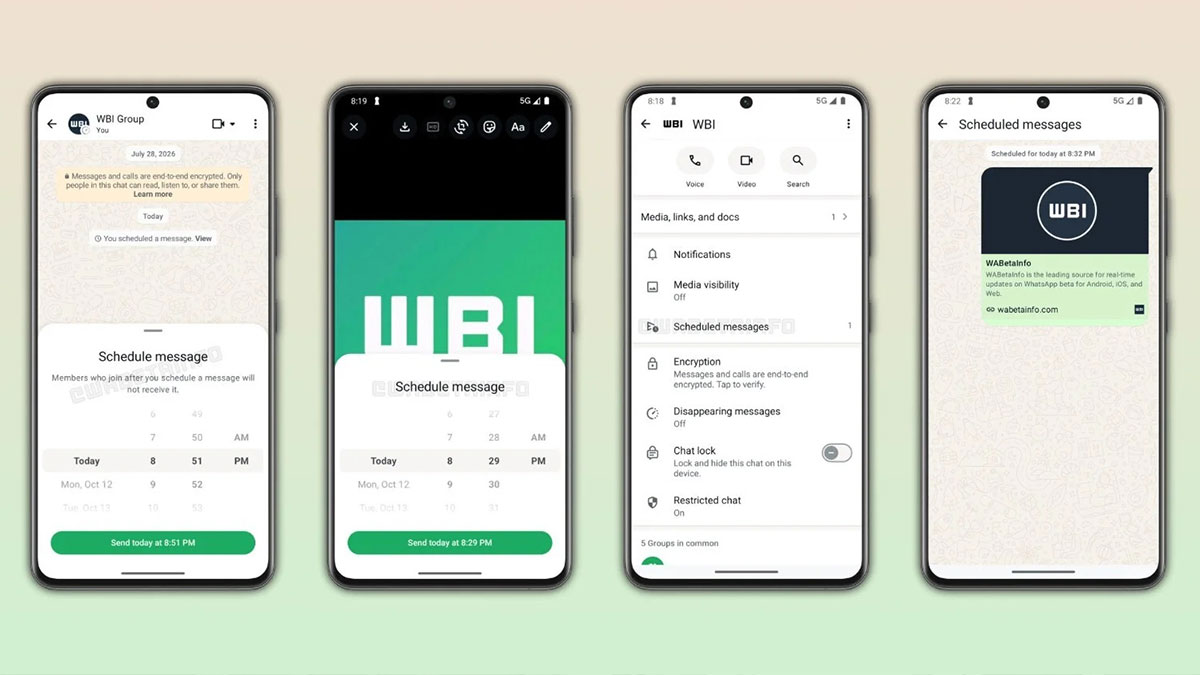 Telefon kapalı olsa bile çalışacak: Whatsapp'a mesaj planlama geliyor
