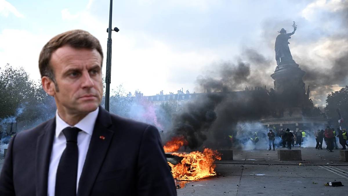 Macron istifayı reddetti: Protestolar sonrası yeni güvenlik talimatı