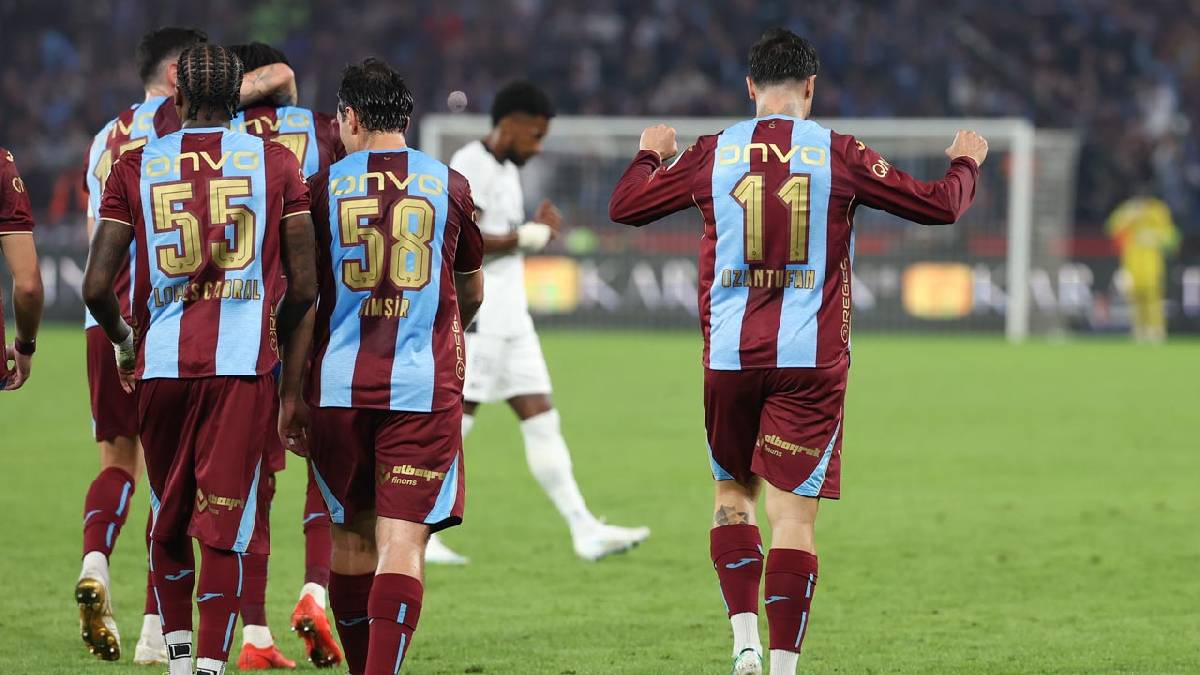 Kartal, Fırtına'ya yakalandı! Trabzonspor, Beşiktaş'ı 2 golle devirdi!