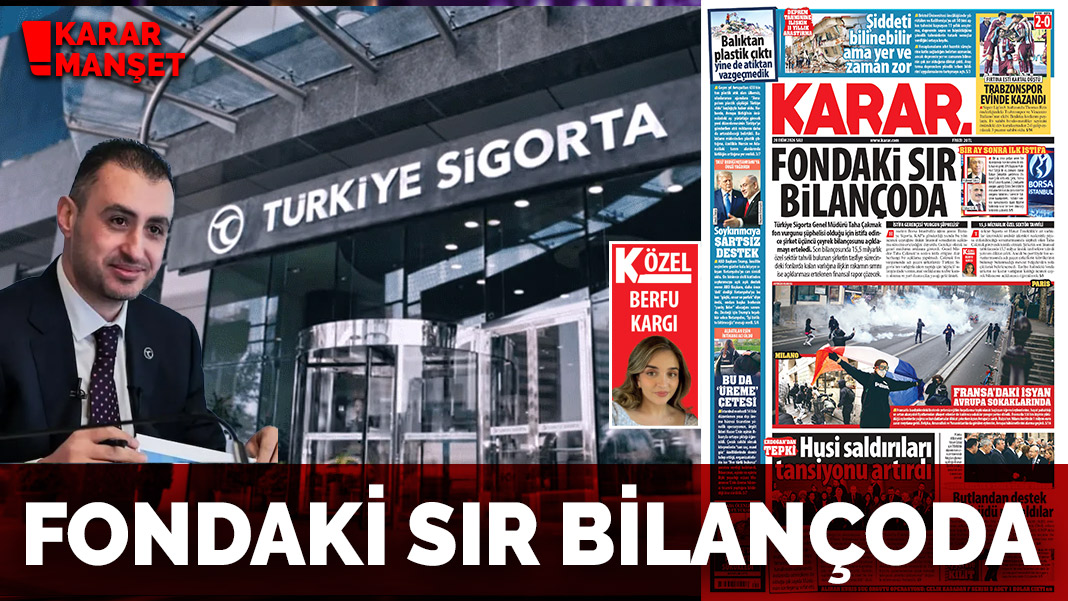 Fondaki sır bilançoda