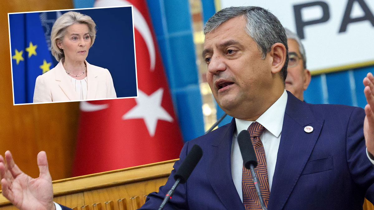 Özel'den von der Leyen'e sert tepki: Türkiye'nin hakları iç siyasetteki ayrılıkların üzerindedir