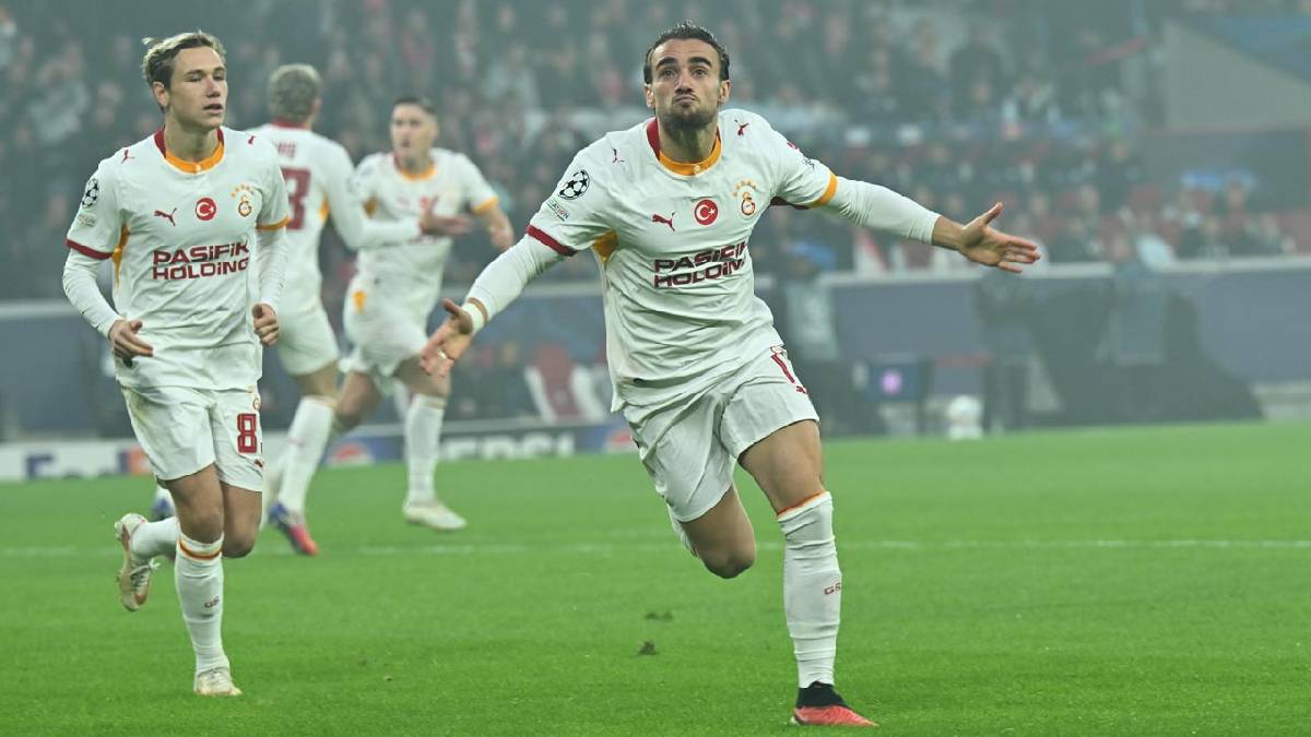 Aslan Fransa'da kükredi! Galatasaray, Lille'i 4 golle geçti