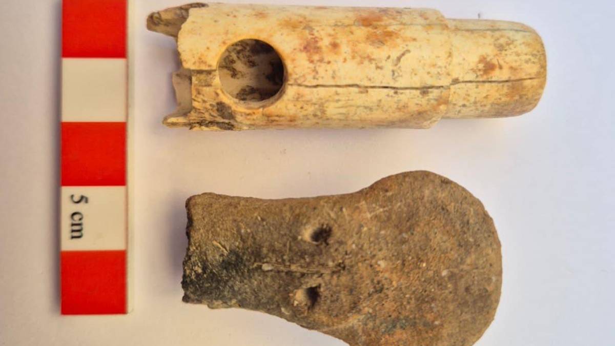 Troya'da 160 yıllık kazı tarihinde bir ilk: 2 bin 800 yıllık müzik aleti bulundu