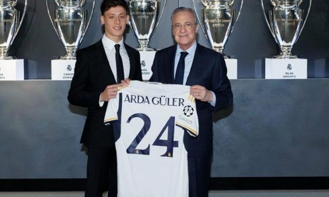 Real Madrid, Arda Güler ile 5 yıllık yeni sözleşme imzaladı