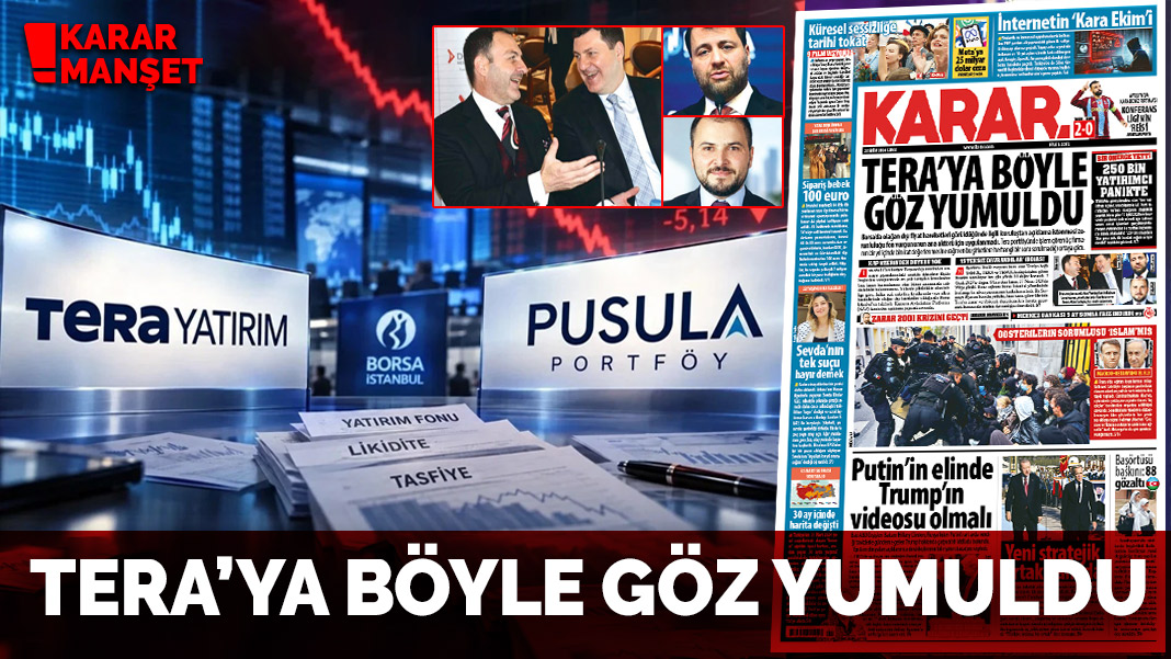 Tera’ya böyle göz yumuldu