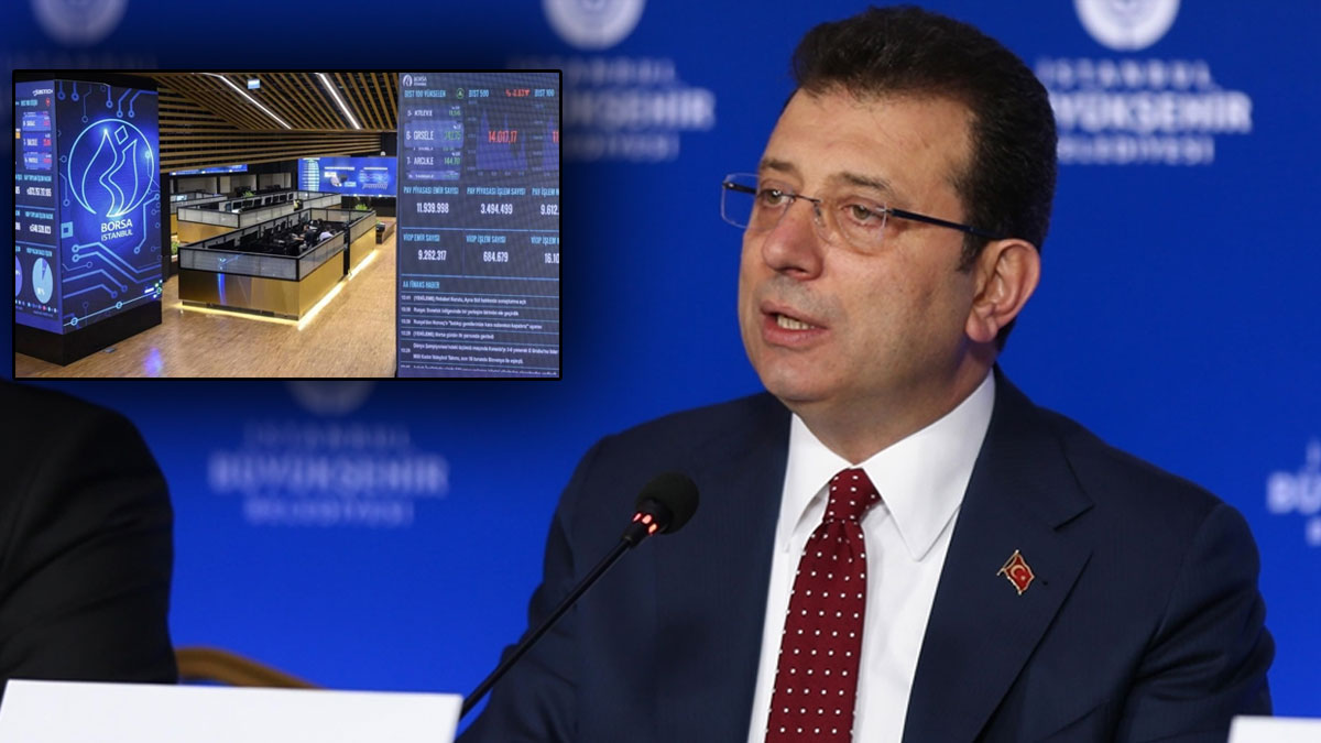 İmamoğlu borsadaki para trafiğini işaret etti: İBB operasyonlarıyla somut ilişkisi var
