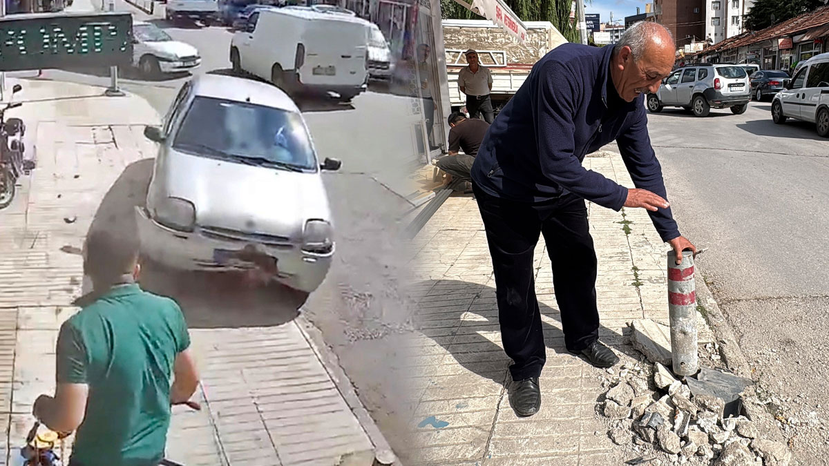 Demir duba olmasaydı ölmüştü: Aynı noktadaki 6. kaza, esnafı isyan ettirdi