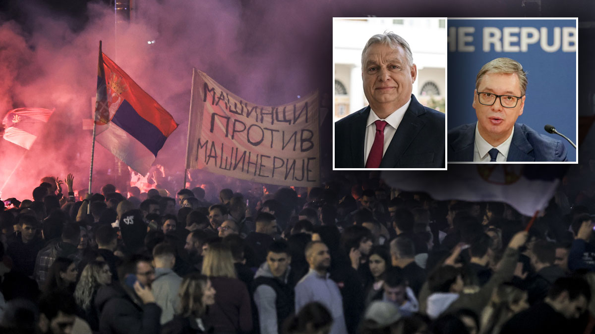 Sırbistan'da öğrenci devrimi: Orban'dan sonra Vuçiç de gitti