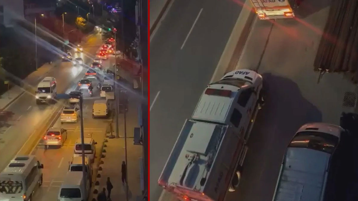 Son dakika! Bayrampaşa'da yol çöktü: Göçükte mahsur kalanlar var