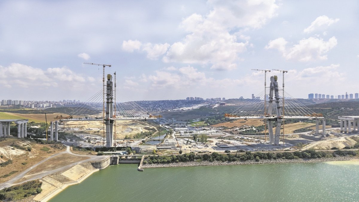 İstanbul'un 8 şeritli yeni köprüsü nereye yapılıyor? Sazlıdere Köprüsü'nün güzergahı ve hangi yollara bağlanacağı belli oldu