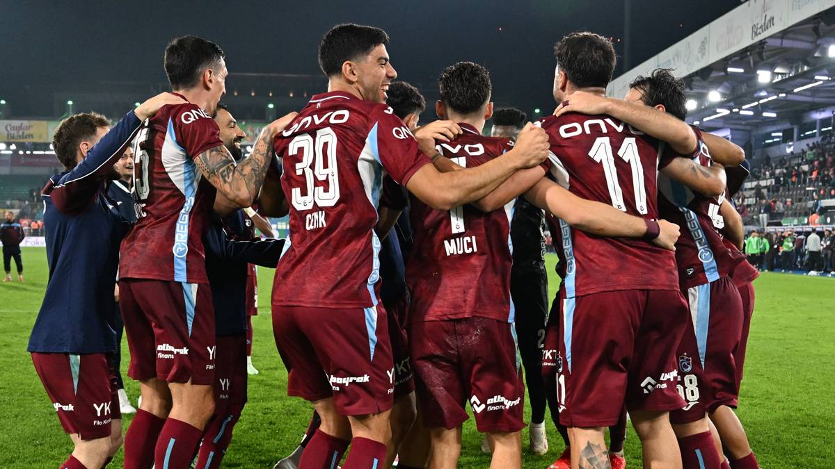 Trabzonspor 25 yıl sonra bir ilki başardı