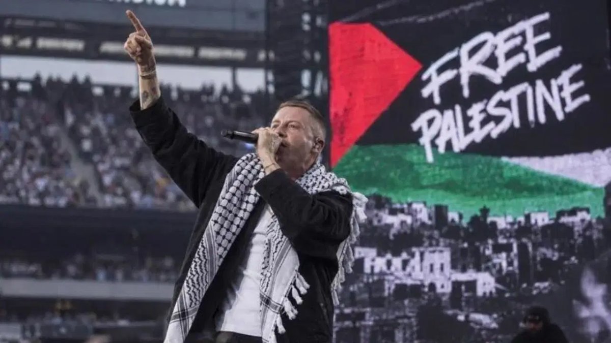 ABD'li rapçi Macklemore, "Özgür Filistin Turnesi"ne başladı