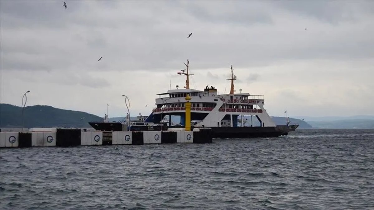 Kabatepe-Gökçeada hattında bazı feribot seferleri yapılamayacak