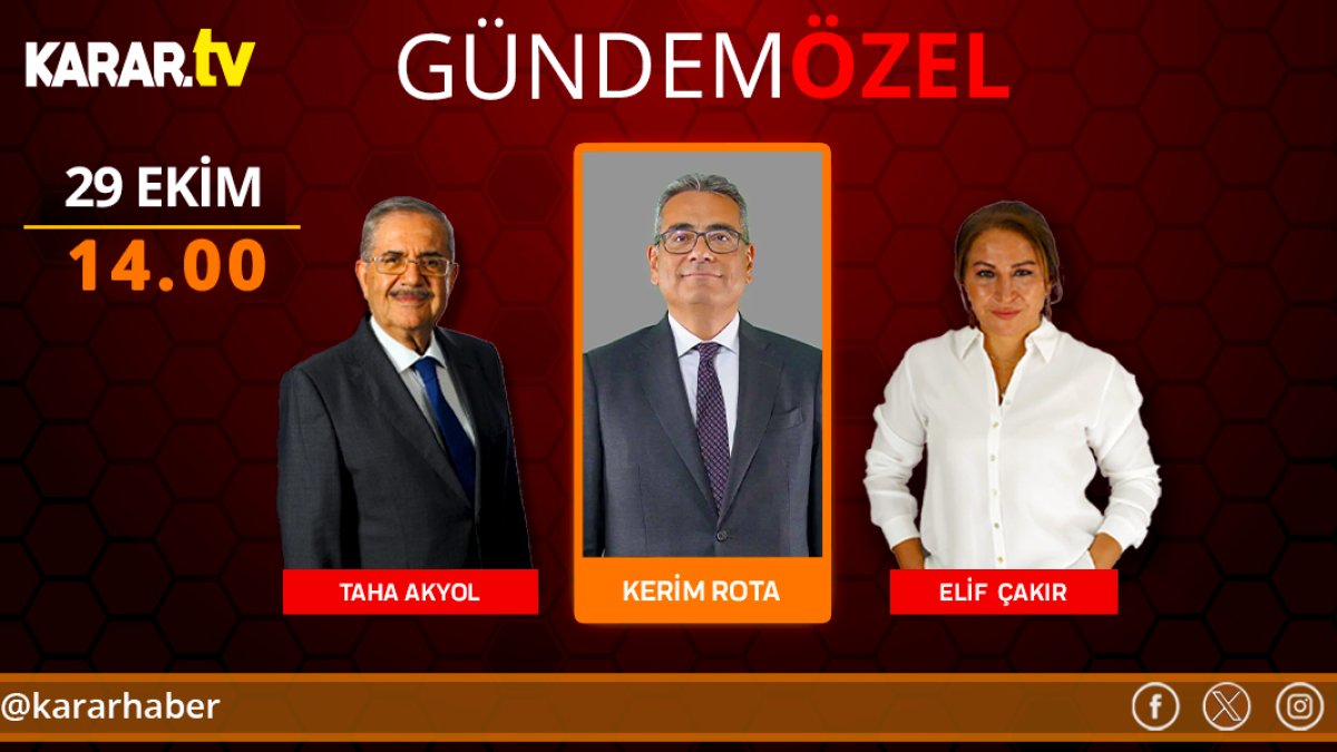 CANLI |Taha Akyol ve Elif Çakır Soruyor, Kerim Rota yanıtlıyor