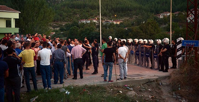 Sinop'ta yeniden gergin anlar