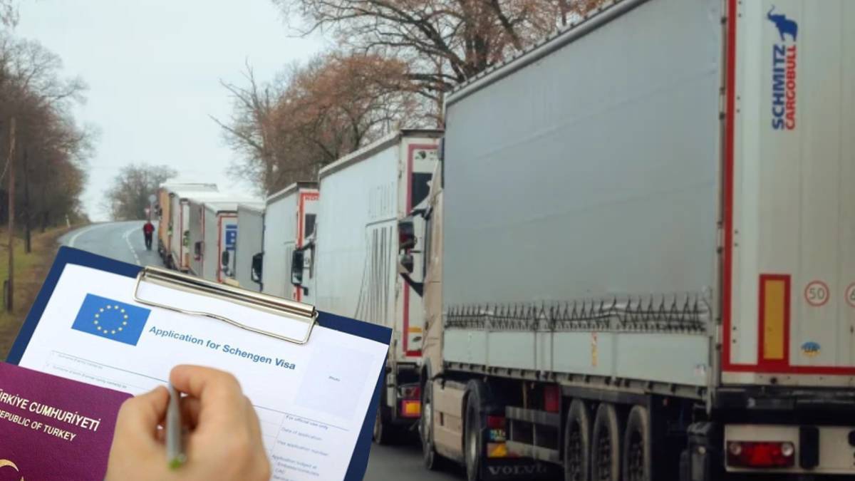 TIR sürücülerine Schengen vizesi uyarısı: 90 gün kuralına dikkat!