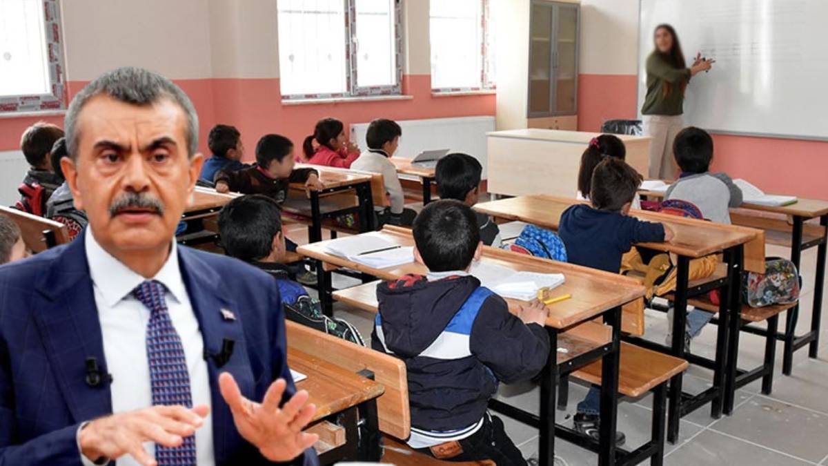 İlkokullarda yeni dönem hazırlığı! Bakan Tekin açıkladı: Öğretmenler istemezse vazgeçilecek