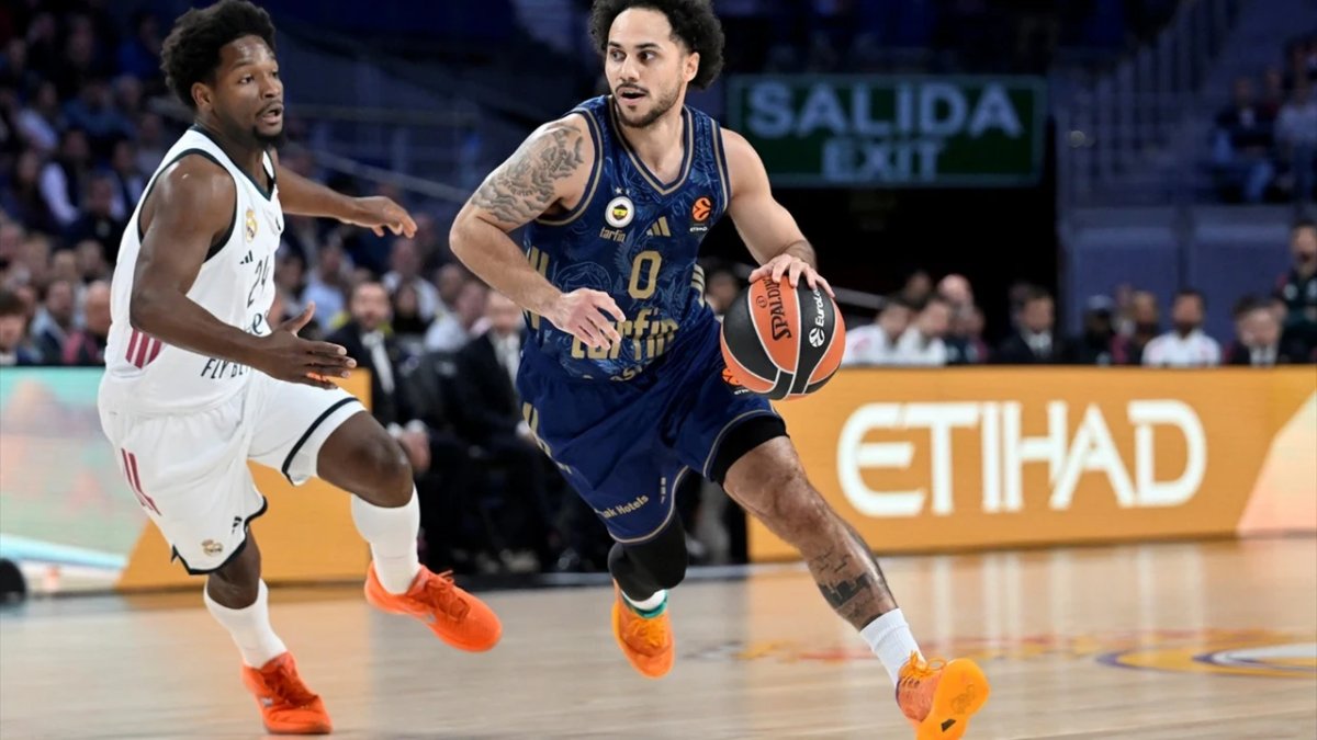 Fenerbahçe, EuroLeague'de Real Madrid'e 95-76 kaybetti