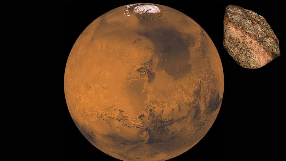 Mars'ın geçmişine ışık tutan keşif: Göktaşında su kanıtı bulundu
