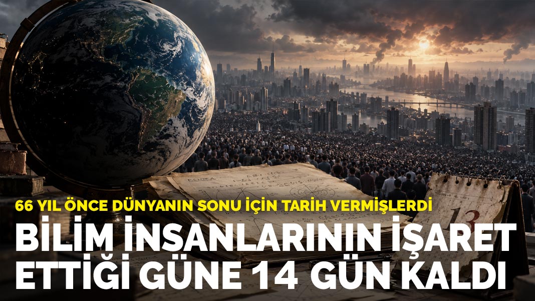 66 yıl önce dünyanın sonu için tarih vermişlerdi: Bilim insanlarının işaret ettiği güne 14 gün kaldı