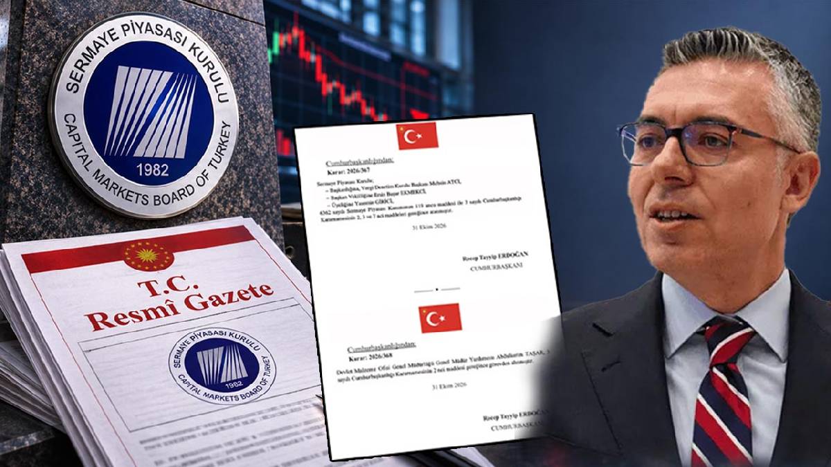 Fon soruşturmasının gölgesinde SPK'ya yeni başkan: Erdoğan Muhsin Atcı'yı atadı
