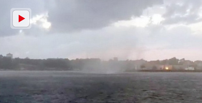 Sinop'ta teknedeki yolcular hortuma yakalandı!