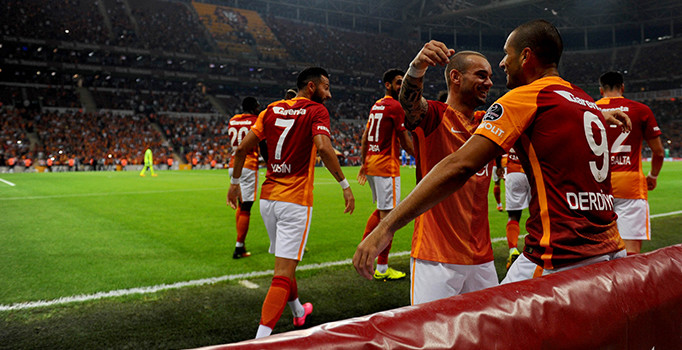 Eren Derdiyok, golleri var | Galatasaray 2-0 Rizespor